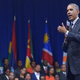 President Barack Obama speaks during a town hall meeting at the Summit of the Washington Fellowship for the Young African Leaders Initiative in Washington, D.C., July 28, 2014.
MANDEL NGAN/AFP/Getty Images